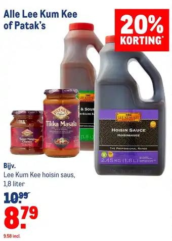 Makro Alle lee kum ke of patak's 1.8 liter aanbieding