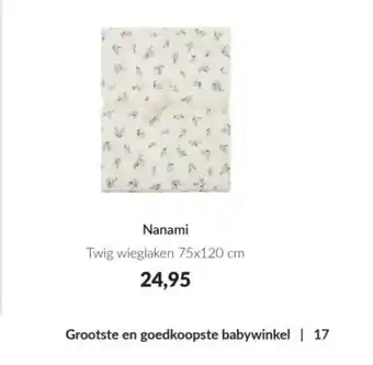 Babypark Nanami aanbieding