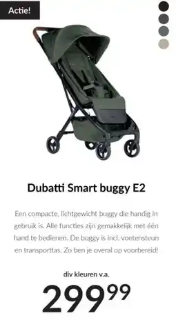 Babypark Dubatti Smart buggy E2 aanbieding