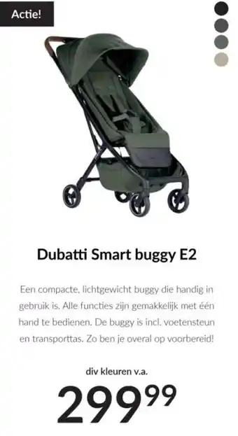 Babypark Dubatti Smart buggy E2 aanbieding