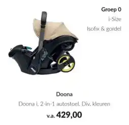 Babypark Doona aanbieding