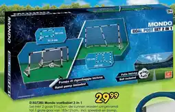 ToyChamp Mondo voetbalset 2 in 1 aanbieding
