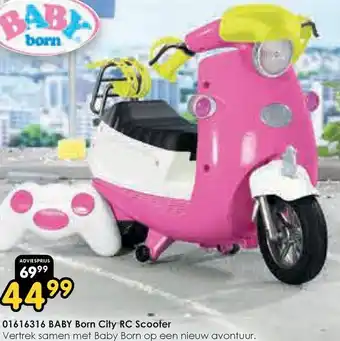 ToyChamp BABY Born City RC Scooter aanbieding