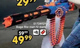 ToyChamp X-shot Insanity Rage Fire met 72 darts aanbieding