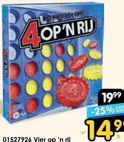 ToyChamp Vier op 'n rij gezelschapsspel aanbieding