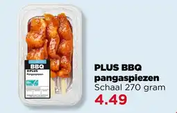 PLUS Plus BBQ Pangaspiezen aanbieding