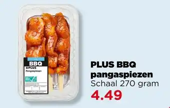 PLUS Plus BBQ Pangaspiezen aanbieding