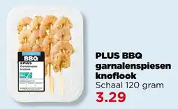 PLUS Plus BBQ Gamalenspies knoflook aanbieding