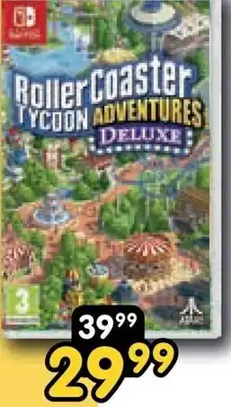ToyChamp Roller coaster tycoon adventures aanbieding