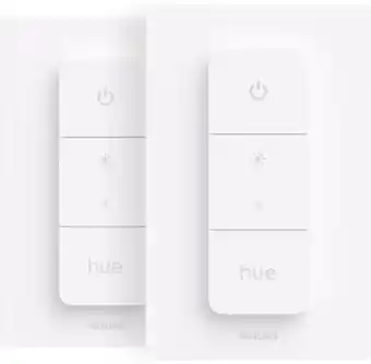 Coolblue Philips Hue Draadloze dimmer 2-pack aanbieding