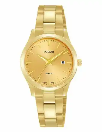 Lucardi Pulsar dames horloge double 50M WR PH7546X1 aanbieding