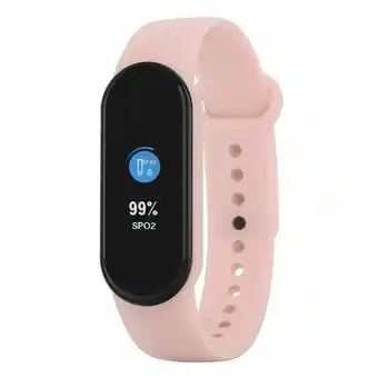 Lucardi Marea smartwatch nude roze rubberen band B57007/8 aanbieding