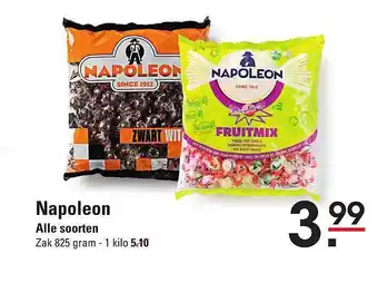 Sligro Napoleon 825 gram - 1 kilo aanbieding