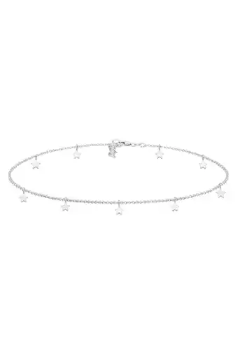 Douglas Elli Dames Choker Stars Astro Look Basic in 925 Sterling Silver aanbieding