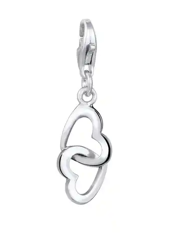 Douglas Elli Dames Hanger Dubbele Harten Verbondenheid in 925 Sterling Zilver aanbieding