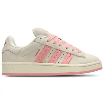 Foot Locker Adidas Campus Unisex Schoenen - Beige - Maat: 37 1/3 - Suède - Foot Locker aanbieding
