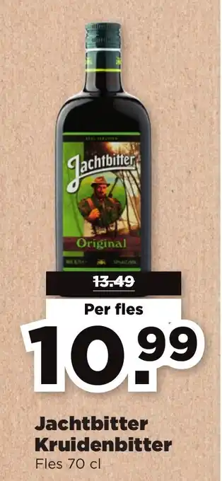 PLUS Jachtbitter Kruidenbitter 70cl aanbieding