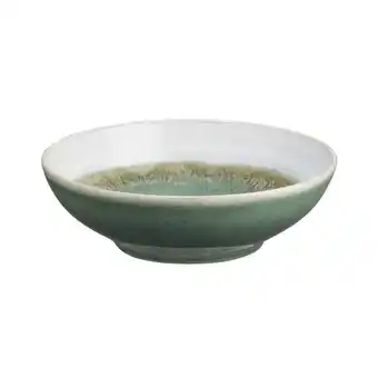 Leen Bakker Schaaltje Fia - turquoise stoneware - Ø14 cm - Leen Bakker aanbieding