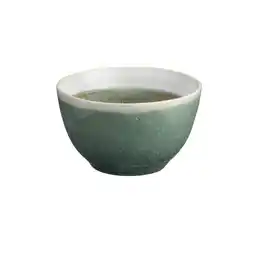 Leen Bakker Schaaltje Fia - turquoise stoneware - Ø10,5 cm - Leen Bakker aanbieding