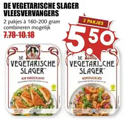 De Boerenschuur De vegetarische slager vleesvervangers aanbieding