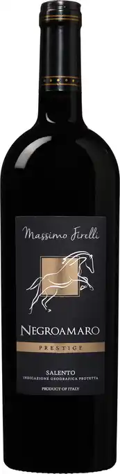De Wijnbeurs Massimo Firelli Negroamaro Salento aanbieding