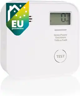 Amazon Smartwares CO-detector - 10 jaar batterij - LED display & indicator - Testknop - FGA-13091 aanbieding