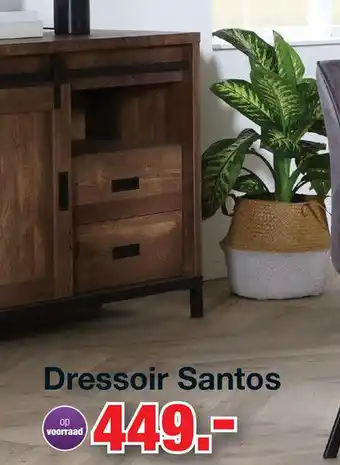 Budget Home Store Dressoir Santos aanbieding