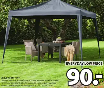 Jysk Jerup partytent aanbieding