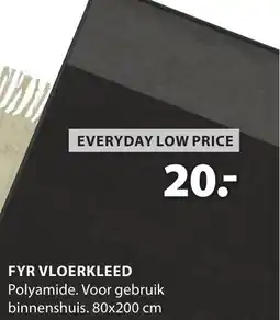 Jysk Fyr vloerkleed aanbieding