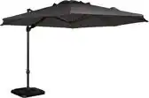 Bol.com Exotan Roma Parasol Buiten - Aluminium - Antraciet - 265x350x350 aanbieding