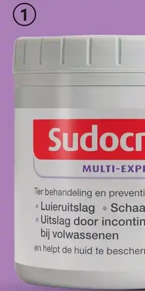 DA Sudocrem Multi expert aanbieding