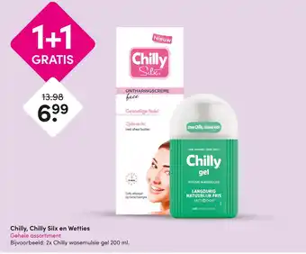 DA Chilly, Chilly Silx en Wetties aanbieding