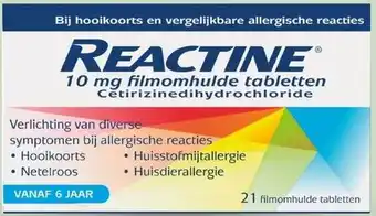 DA Reactine aanbieding