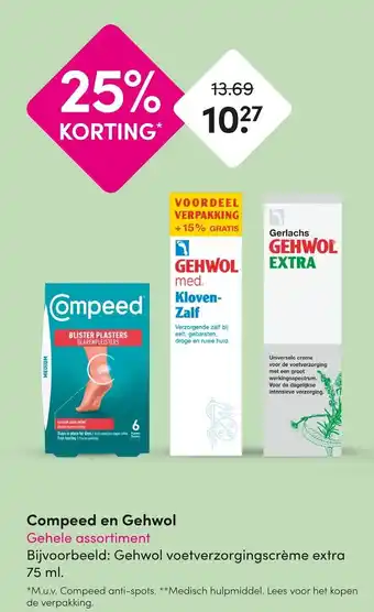 DA Compeed en Gehwol aanbieding