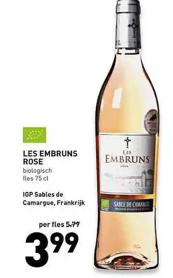 De Kweker Les embruns rose aanbieding