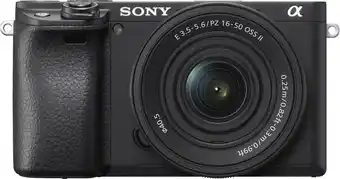 Coolblue Sony Alpha A6400 + E PZ 16-50mm f/3.5-5.6 OSS II aanbieding