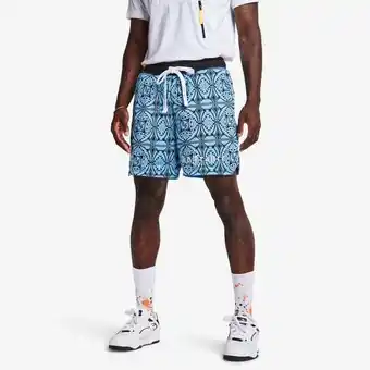 Foot Locker Puma La France Heren Korte Broeken - Blauw - Maat: S - Poly Mesh - Foot Locker aanbieding
