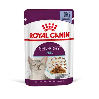 Zooplus 12x85g Royal Canin Sensory Feel in Jelly nat kattenvoer aanbieding