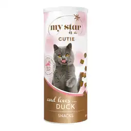 Zooplus 3 x 25 g - My Star Freeze-Dried Snacks Eend aanbieding