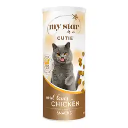 Zooplus 3 x 25 g - My Star Freeze-Dried Snacks Kip aanbieding