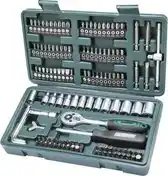 Conrad Brüder Mannesmann M29166 Dopsleutelset Metrisch 1/4 (6.3 mm) 130-delig aanbieding