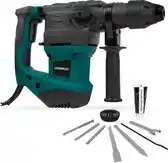 Praxis VONROC Boorhamer 1800W – 6 Joule – 4 Functies – Incl. 3 SDS-plus boren & 2 SDS-plus beitels aanbieding