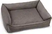 Bol.com Beeztees Zia - Orthopedische Hondenmand - Grijs - 100x80x23 cm aanbieding