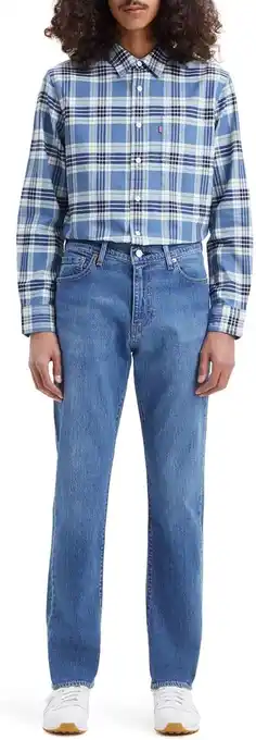 Amazon Levi's 511 Slim Jeans heren, Dark Indigo Worn In, 33W / 32L aanbieding