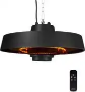 Praxis VONROC Heater Vulcano 2000W – Hangend - Carbon element - Met afstandsbediening, timer en 2 standen aanbieding