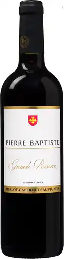 Wijnvoordeel Pierre Baptiste Grande Réserve Merlot-Cabernet Sauvignon aanbieding