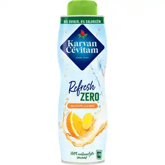 Jumbo Karvan Cévitam Refresh Zero Sinaasappel & Gember Smaak 600ML aanbieding