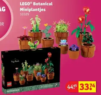 Kruidvat LEGO® Botanical Miniplantjes aanbieding