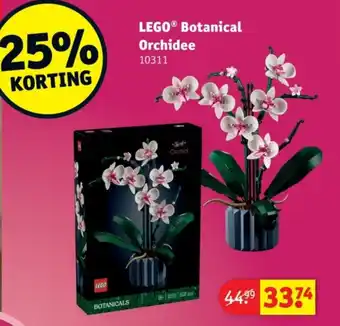 Kruidvat LEGO® Botanical Orchidee aanbieding