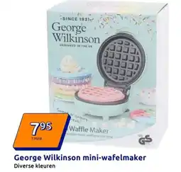Action George Wilkinson mini wafelmaker aanbieding